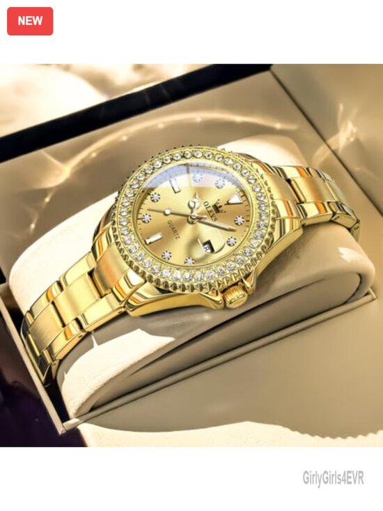 Ladies Watch Quartz Analog Stainless Steel Bracelet Water Resistant Dress Watch main image 5